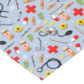 Medische feesttablet tafelkleed (Gekanteld)