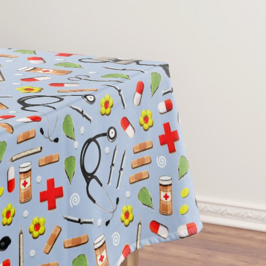 Medische feesttablet tafelkleed (Voorbeeld)