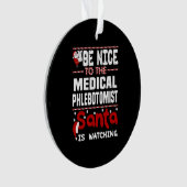 Medische flebotomist ornament (voorkant)