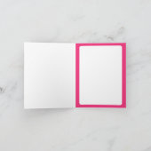 Medische Frontline Heroes Roze Hartelijk dank Bedankkaart (Binnen)