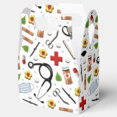 Medische gebeurtenis bedankdoosjes (Geopend)