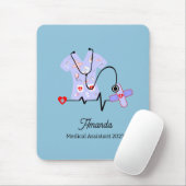 Medische Gefeliciteerd Keepsake School kantoor Muismat (Met muis)