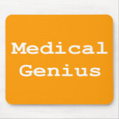 Medische Genius Gifts Muismat (Voorkant)