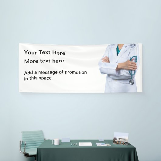 Medische gezondheidsuitneembare promotiedanner bin spandoek (Beurs)