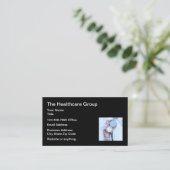 Medische gezondheidszorg Thema Editable Visitekaar Visitekaartje (Staand voorkant)