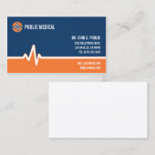 Medische gezondheidszorg visitekaartje (Voorkant / Achterkant)