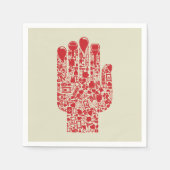 Medische handpapieren servetten (Voorkant)