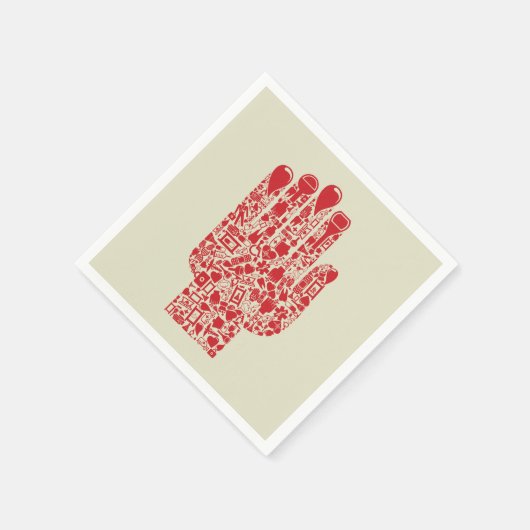 Medische handpapieren servetten (Hoek)