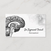 Medische hersenanatomische gezondheidszorg visitekaartje (Voorkant)