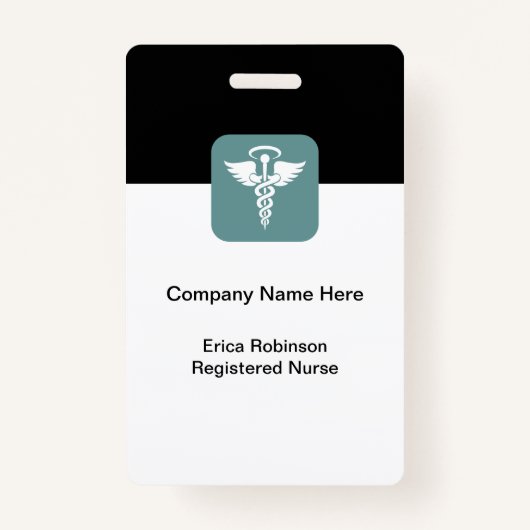 Medische Home Gezondheid Veld Personeel Naam Badge (Achterkant)