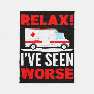 Medische hulpdiensten Ambulancechauffeur Fleece Deken