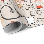 Medische hulpmiddelen cadeaupapier (Rol Hoek)