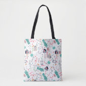Medische hulpmiddelen in Waterverf Tote Bag (Voorkant)