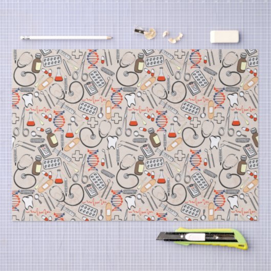 Medische hulpmiddelen tissuepapier (Craft)