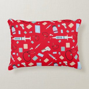 Medische hulpmiddelen voor artsen in de gezondheid accent kussen