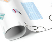 Medische hulpmiddelen voor artsen in de gezondheid cadeaupapier (Rol Hoek)