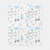 Medische hulpmiddelen voor artsen in de gezondheid fleece deken (Voorkant)