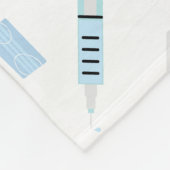 Medische hulpmiddelen voor artsen in de gezondheid fleece deken (Hoek)