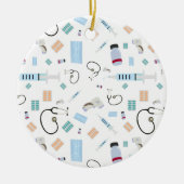 Medische hulpmiddelen voor artsen in de gezondheid keramisch ornament (Voorkant)