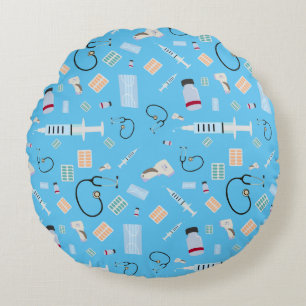 Medische hulpmiddelen voor artsen in de gezondheid rond kussen