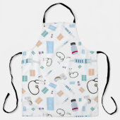 Medische hulpmiddelen voor artsen in de gezondheid schort (Voorkant)