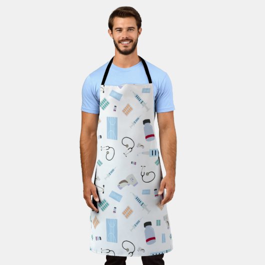 Medische hulpmiddelen voor artsen in de gezondheid schort (Gedragen)