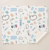 Medische hulpmiddelen voor artsen in de gezondheid sherpa deken (Voorkant (horizontaal))