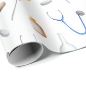 Medische hulpmiddelen voor klinische artsen en ver cadeaupapier (Rol Hoek)