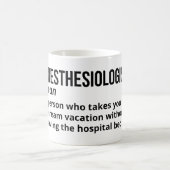 Medische Humor - Anesthesiologist Definition Mok (Center)