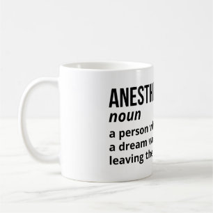 Medische Humor - Anesthesiologist Definition Mok