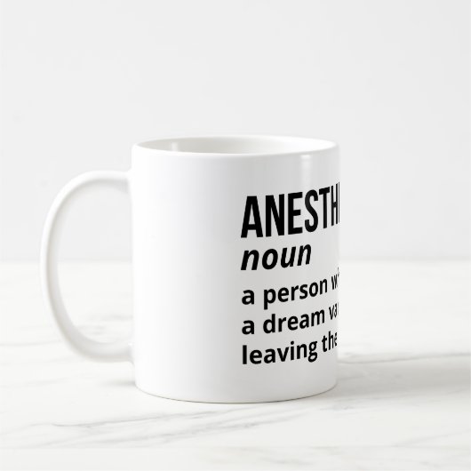 Medische Humor - Anesthesiologist Definition Mok (Links)