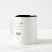 Medische humor / anesthesioloog / dokter tweekleurige koffiemok (Voorkant links)