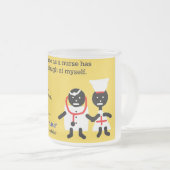 Medische Humor Matglas Koffiemok (Voorkant rechts)