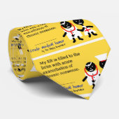 Medische Humor Stropdas (Opgerold)