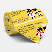 Medische Humor Stropdas (Opgerold)