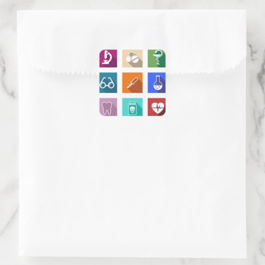 Medische Iconen Stickers (Tas)