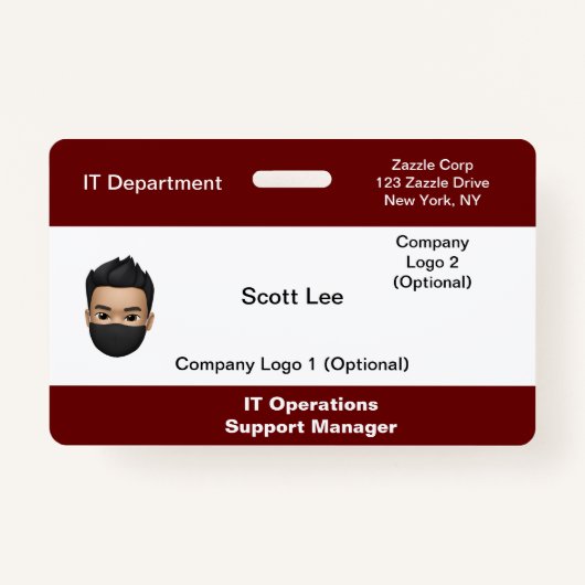 Medische ID-kaart Badge (Voorkant)