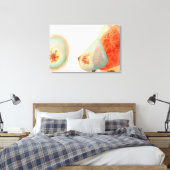 Medische illustratie van de borst van het Vrouw Canvas Afdruk (Insitu (Slaapkamer))