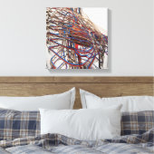 Medische illustratie van de borstslagaders van het canvas afdruk (Insitu (Slaapkamer))