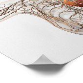 Medische illustratie van het lymfestelsel van het  poster (Hoek)