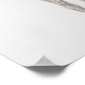 Medische illustratie van het lymfestelsel van mann poster (Hoek)