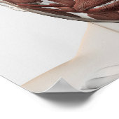 Medische illustratie van mannelijke gezichtsspiere poster (Hoek)