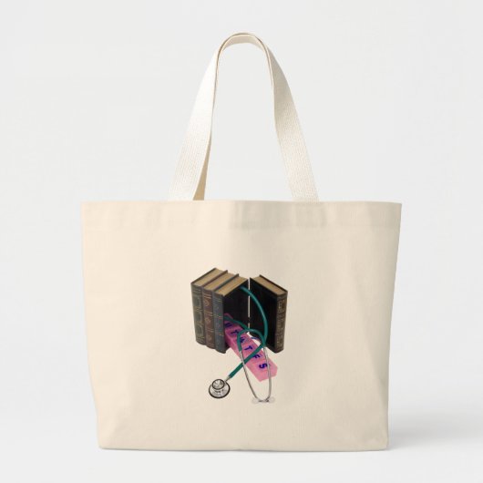 Medische informatie061809 grote tote bag (Voorkant)