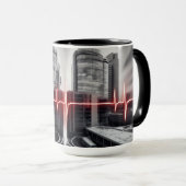 Medische innovatie in actie mok (Voorkant rechts)