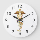 Medische insigne grote klok (Voorkant)