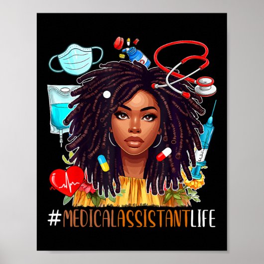 Medische Instant Kostuum Afro Vrouw Trots Juneteen Poster (Voorkant)