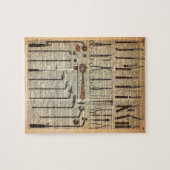  medische instrumenten legpuzzel (Horizontaal)