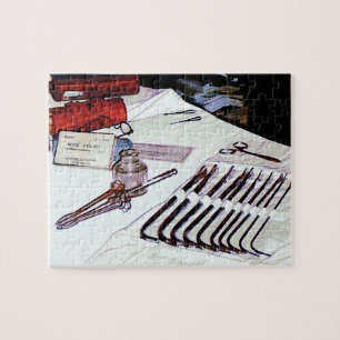 Medische Instrumenten Legpuzzel