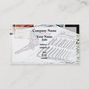 Medische instrumenten visitekaartje