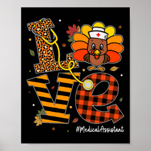 Medische Istant Life Herfst Verpleegkundige Turkij Poster